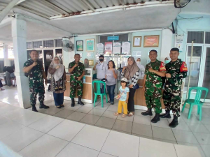 Koramil 05/Ciputat Dampingi Bakti Sosial Kesehatan Pangdam Jaya, Warga Manfaatkan Pemeriksaan Gratis