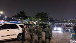 Patroli Humanis Koramil 02/Batuceper dan Koramil 07/Pondok Aren Perkuat Keamanan Wilayah
