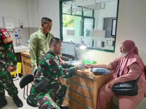 Kodim 0505/Jakarta Timur Gelar Bakti Kesehatan Gratis, Warga Cijantung Dapat Layanan Pemeriksaan