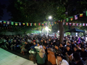 Koramil 01/Tebet Gelar Nobar Piala Dunia 2026, Perkuat Kebersamaan dengan Masyarakat