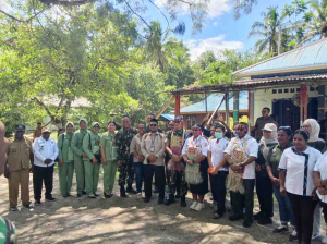 TMMD ke-129 Kodim 1807/Sorong Selatan Perkuat Kesehatan Warga Lewat Penyuluhan KB di Kampung Sesor