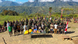 Koops TNI Habema Amankan Tiga Senjata Api di Intan Jaya