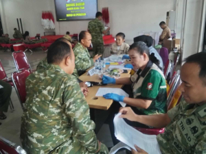 Kodim 0506/Tangerang Lampaui Target Donor Darah