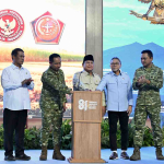 Panglima TNI Dampingi Presiden Prabowo Panen Raya Terintegrasi, Perkuat Ketahanan Pangan Nasional