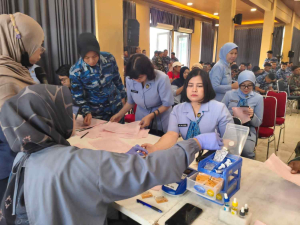 Lanud Halim Gelar Donor Darah Sambut Hari Bakti ke-79 TNI AU