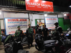 TNI dan Komduk Patroli Malam Jaga Keamanan Tangerang