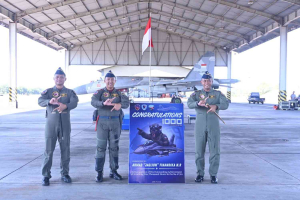 Tiga Penerbang Skadron Udara 11 Ukir Prestasi dengan Sukhoi Su-27/30
