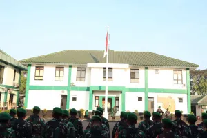 Upacara Bendera Perkuat Profesionalisme Prajurit Kodim 0506