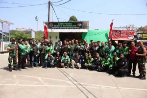 Dandim 0506 Tangerang Resmikan Shelter Grab Perkuat Sinergi dengan Ojol