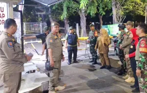 Koramil Pulogadung Perkuat Patroli Gabungan Jaga Keamanan Wilayah