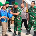 Koramil Ciledug Salurkan Sembako Lewat Jaga Jakarta On The Spot