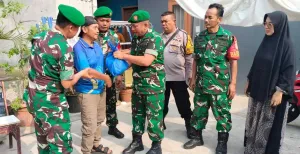 Koramil Ciledug Salurkan Sembako Lewat Jaga Jakarta On The Spot