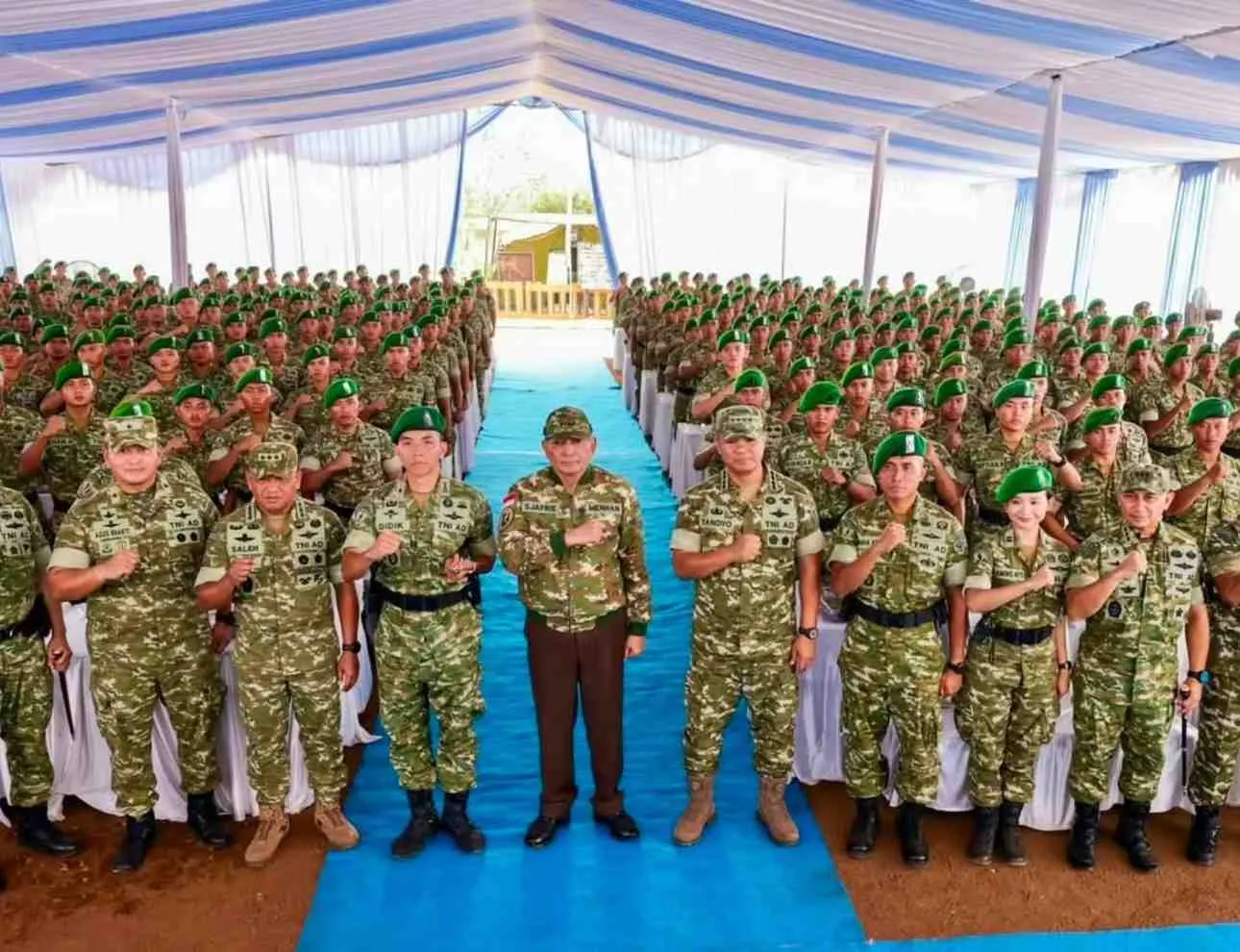 Wapang TNI Tinjau Yon Teritorial Pembangunan di Jawa Barat 1 Wapang TNI Tinjau Yon Teritorial Pembangunan di Jawa Barat