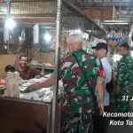 Koramil Serpong Utara Pastikan Harga Sembako Tetap Stabil