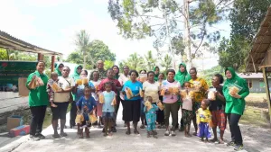 TMMD Sorong Selatan Perkuat UMKM Warga Kampung Sesor