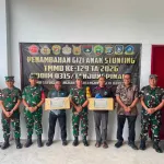 Danlanal Bintan Dukung Wasev TMMD Percepat Pembangunan Desa