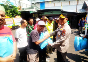 Hari Bhayangkara, Polsek Pondok Gede Apresiasi Sabuk Kamtibmas