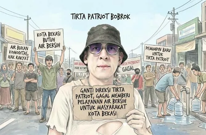 Frits Saikat Desak Evaluasi Total Direksi Perumda Tirta Patriot 1 Frits Saikat Desak Evaluasi Total Direksi Perumda Tirta Patriot