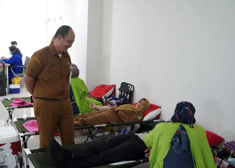 RSUD Jatisampurna dan PMI Kota Bekasi Himpun 34 Kantong Darah