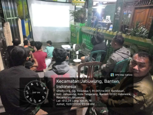 Koramil 06/Cibodas Gelar Nobar Piala Dunia 2026 di Tiga Kecamatan