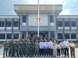 Danlanal Bintan Dukung Sukses Sensus Ekonomi 2026