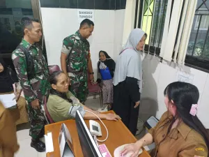 Koramil Jatinegara Layani Warga Lewat Bakti Kesehatan Teritorial