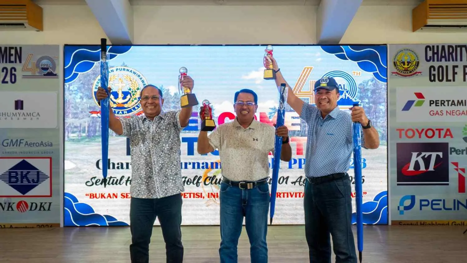 Charity Golf HUT Ke-40 PPAL Perkuat Silaturahmi dan Kepedulian