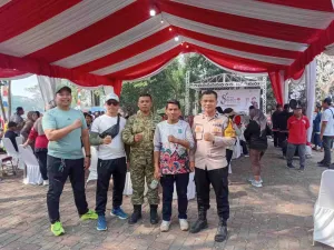Babinsa Serpong Kawal Festival Budaya Berlangsung Aman