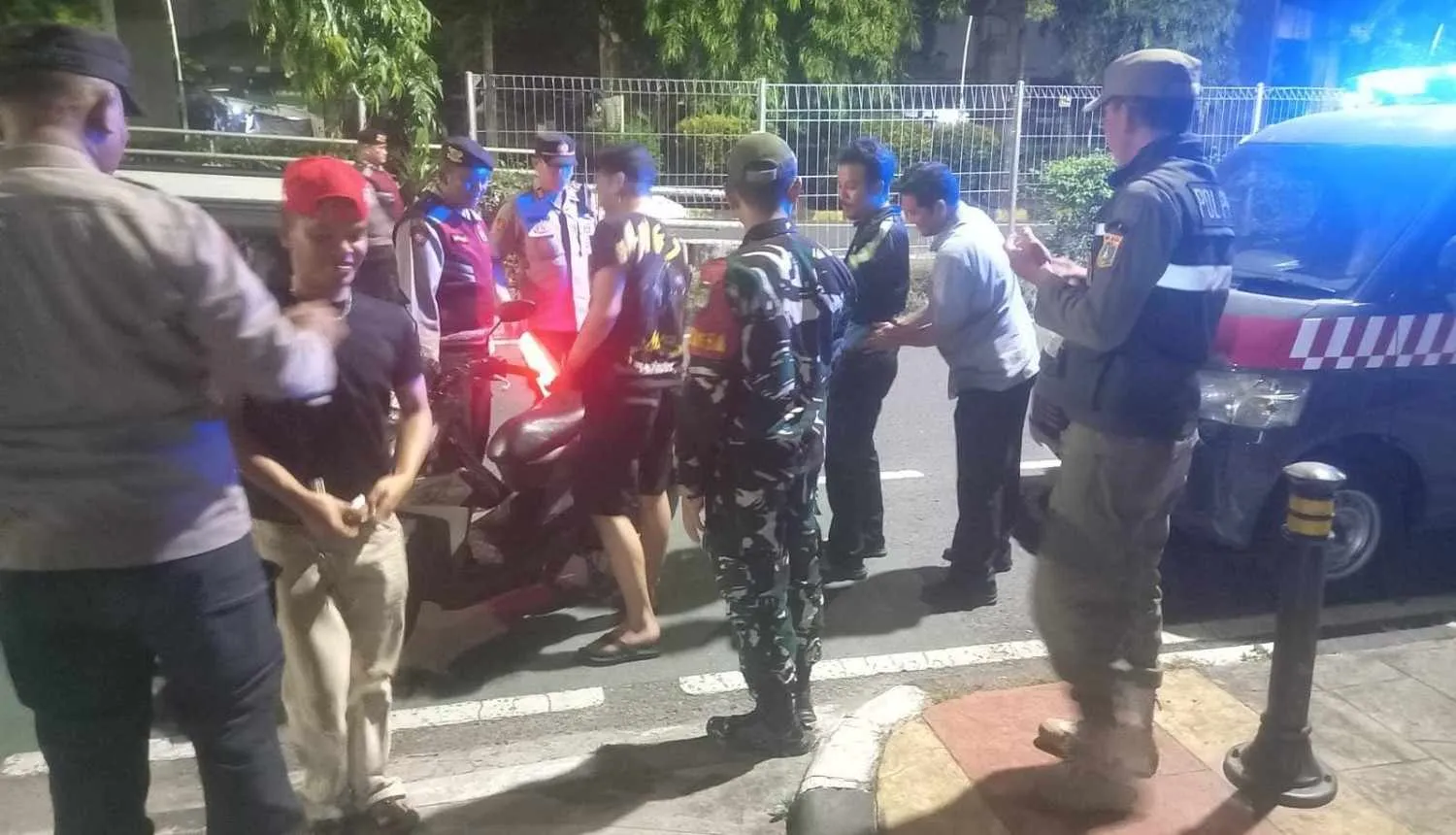Koramil Matraman Perkuat Patroli Cegah Gangguan Kamtibmas