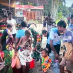 Koramil Mapurujaya Bantu Warga Mwuare Atasi Krisis Air Bersih