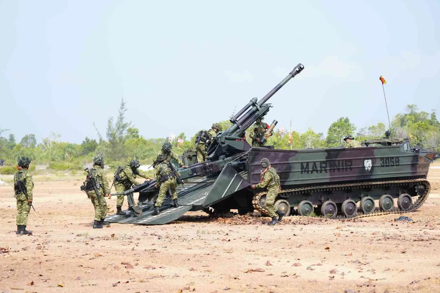 Panglima TNI dan Menhan Uji Interoperabilitas Tiga Matra