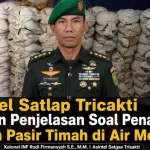 Satlap Tricakti Jelaskan Status 53 Ton Pasir Timah Belitung