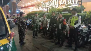 Kodim Tangerang Patroli Malam Jaga Keamanan Kota dan Tangsel
