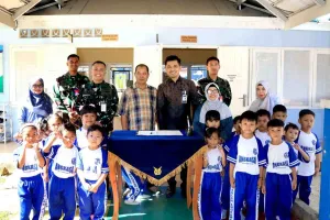 Lanud Sjamsudin Noor dan BRI Renovasi TK Angkasa 2 Banjarbaru