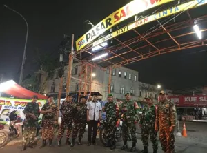 Babinsa dan Komduk Perkuat Kamtibmas Lewat Patroli Malam di Tangerang