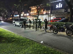 Dua Koramil dan Komduk Patroli Malam Jaga Kamtibmas Tangerang