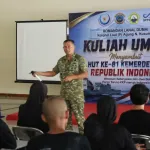 Danlanal Dumai Bekali Taruna Wawasan Kebangsaan dan Jiwa Bahari