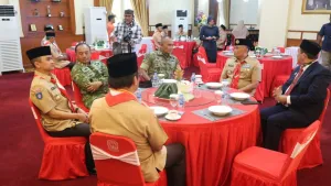 Danlanal Bintan Hadiri Hari Pramuka Ke-65 Tingkat Provinsi Kepri