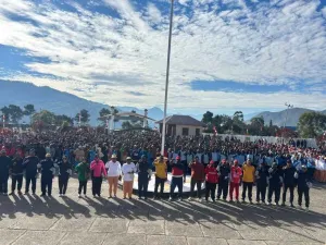700 Warga Ikuti Jalan Santai HUT RI ke-81 di Lanny Jaya