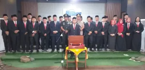Peltu Naidi Hadiri Pengukuhan Paskibra Kecamatan Pinang