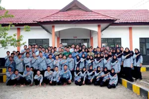 Lanud Sjamsudin Noor Kenalkan Dunia TNI AU kepada Siswa SRMP 20 Budi Luhur
