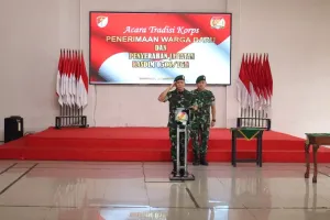 Letkol Inf Yuki Amanan Terima Jabatan Kasdim 0506/Tangerang