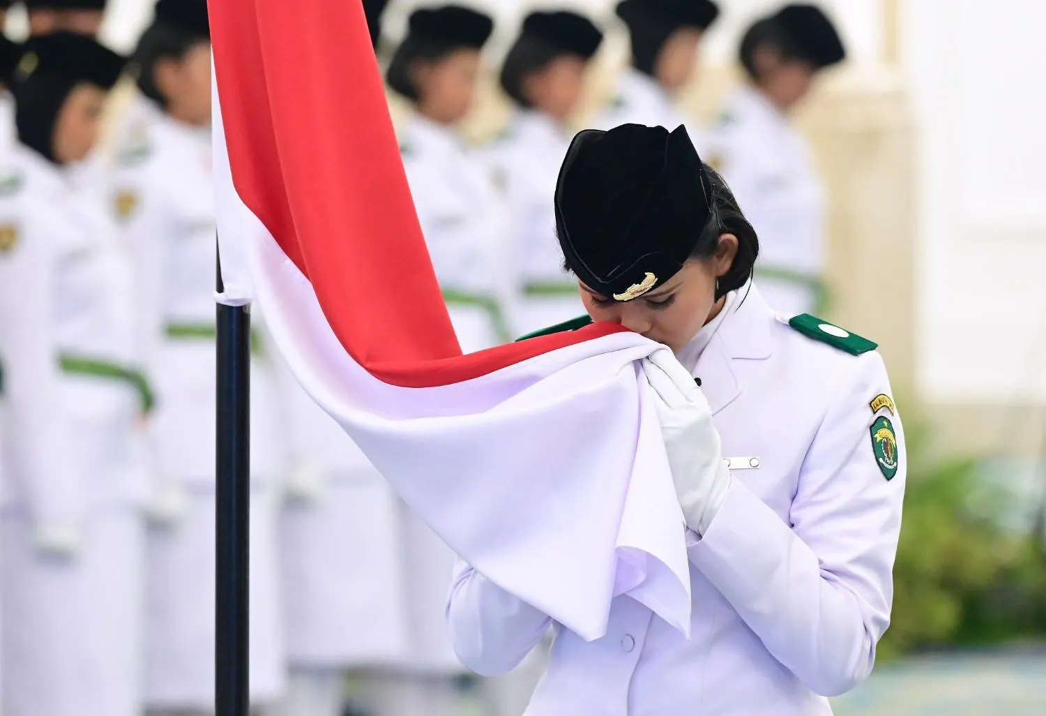 Panglima TNI Hadiri Pengukuhan 76 Paskibraka Tingkat Pusat 2026