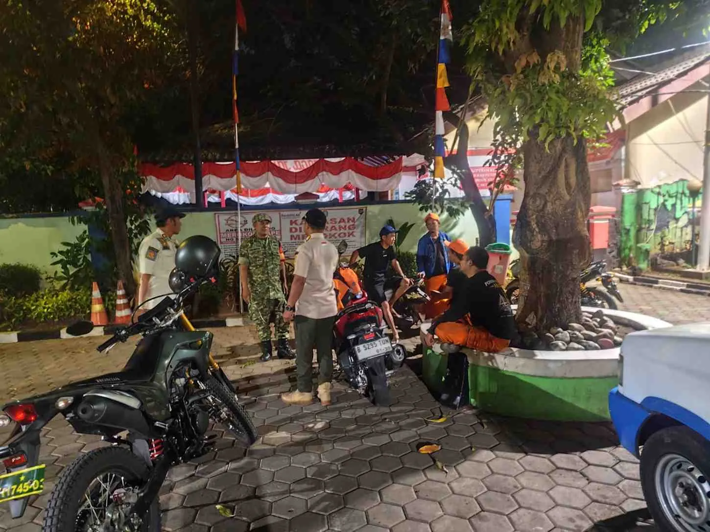 Koramil Duren Sawit Patroli Bersama Komduk Cegah Tawuran Remaja