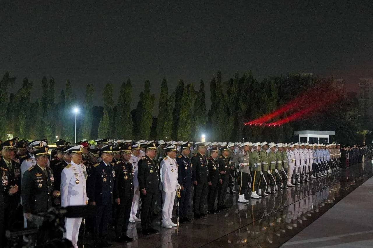 Panglima TNI Ikuti Ziarah Nasional Jelang HUT ke-81 Kemerdekaan RI