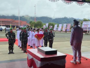 Pegunungan Bintang Gelar Upacara HUT Ke-81 RI di Oksibil