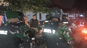 Babinsa dan Komduk Perkuat Patroli Malam Jaga Keamanan Tangerang