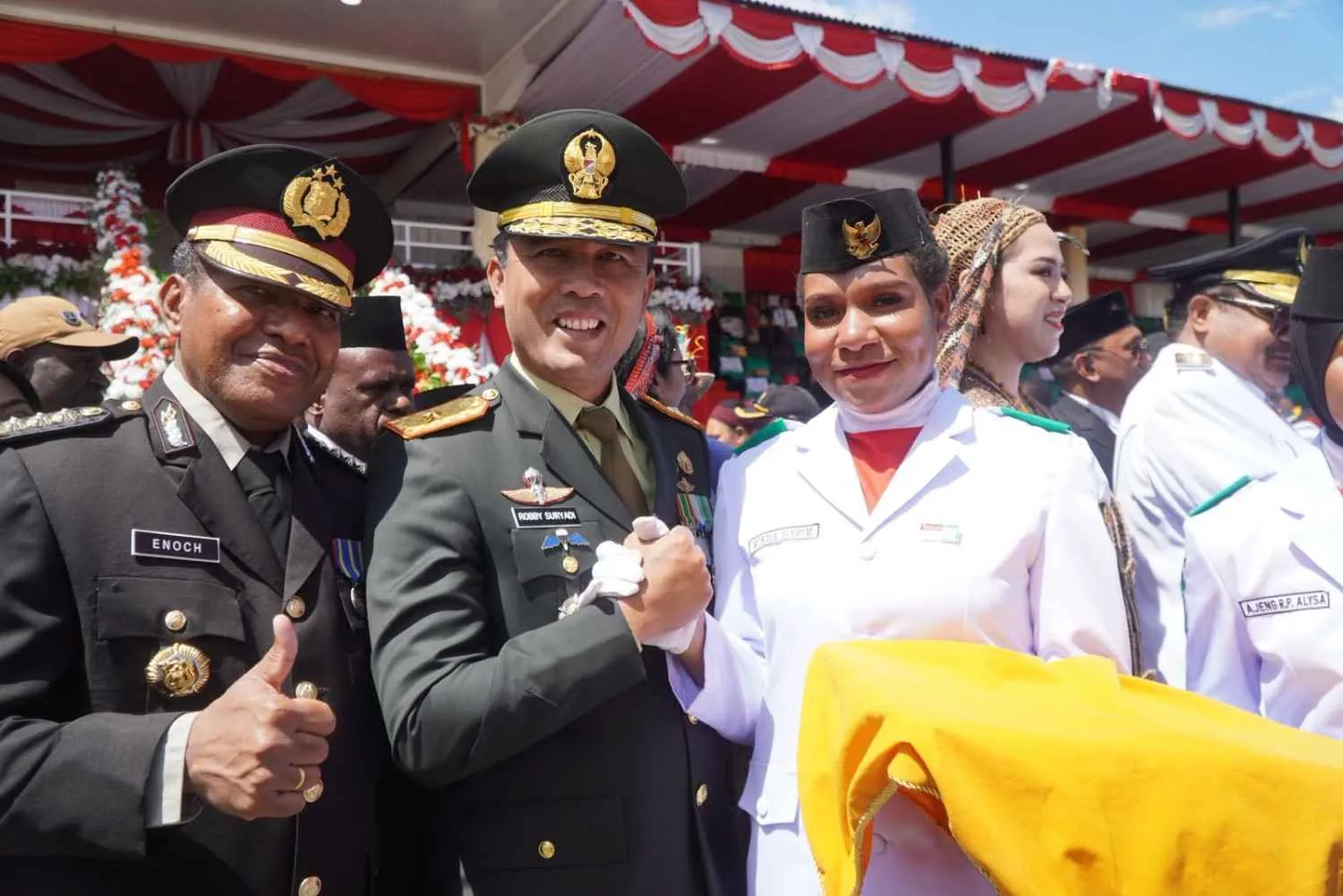 HUT ke-81 Kemerdekaan RI di Papua Pegunungan Berlangsung Khidmat