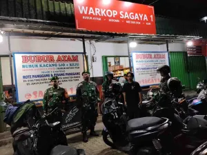 Babinsa dan Komduk Patroli Malam Perkuat Kamtibmas di Tangerang