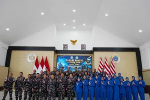 Safari Bintal TNI AL Perkuat Mental dan Karakter Prajurit Lanal Dumai